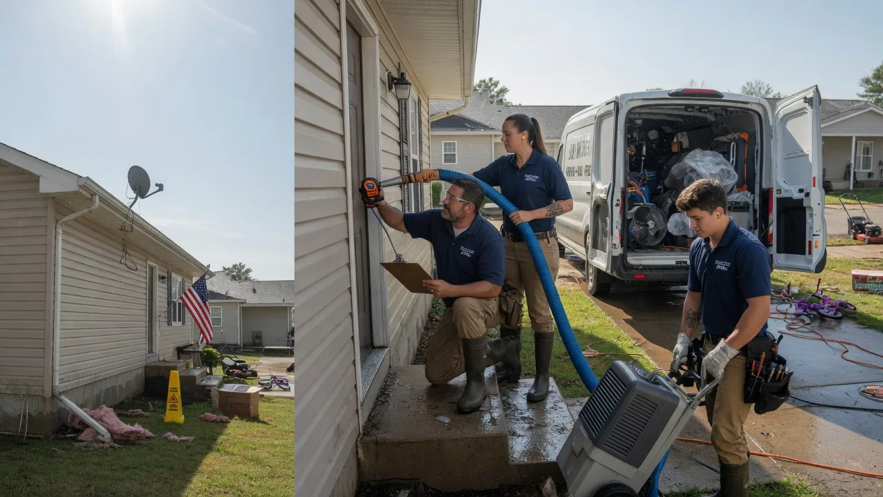 Ceiling Water Damage Restoration in Agra, KS near me